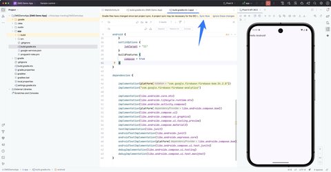 Sync Now button in Android Studio