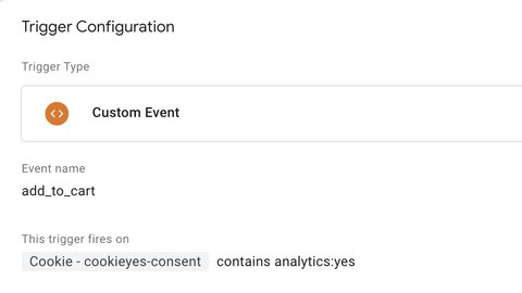 Setting a trigger for a tag that is triggered between two page loads