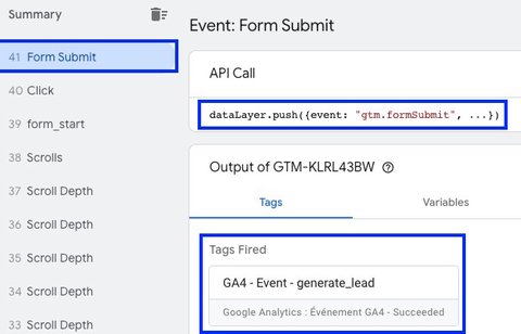 GA4 event tag testing