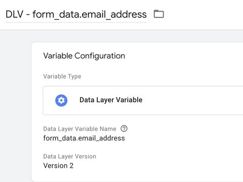 Retrieve email in Data Layer