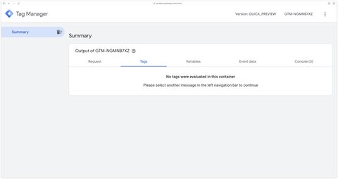 Functional GTM Server Side preview