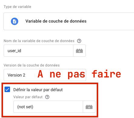Ne pas mettre de valeur par défaut dans le user_id lorsque l'utilisateur n'est pas connecté