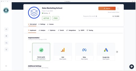 Taggrs interface