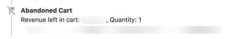 Abandoned cart functionality in Matomo